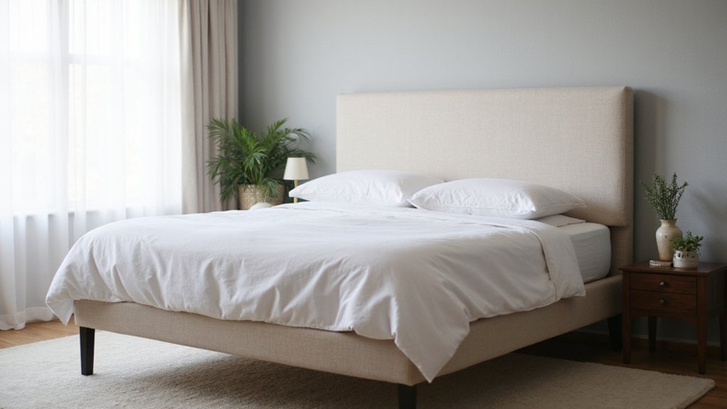 attaching headboard to bed