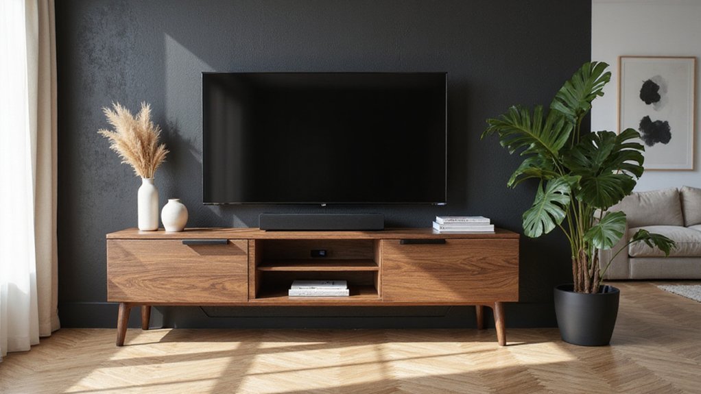 contemporary tv stand options