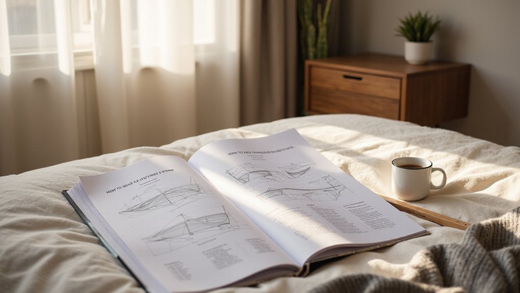 diy floating bed frame
