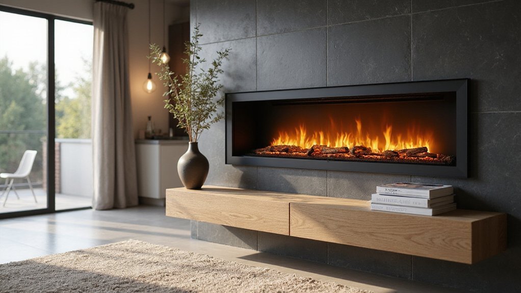 electric fireplace electricity consumption