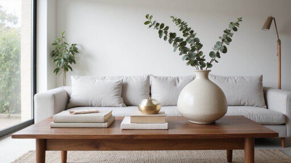 elegant sofa table decor