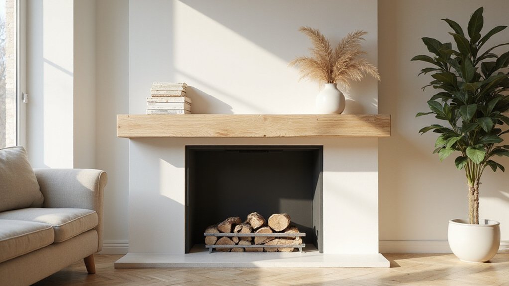 mantel height size guide