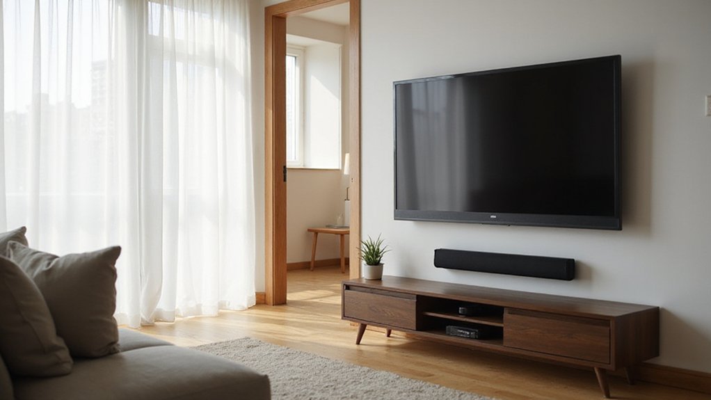 mounting tv on stand