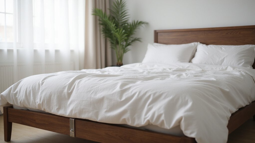 queen bed rail sizes