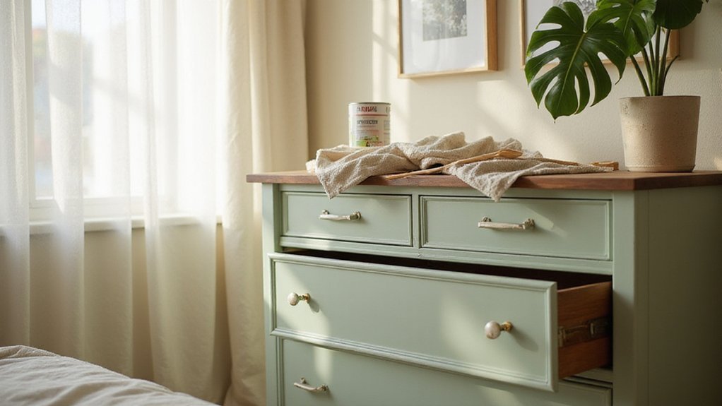 refinish chest with paint