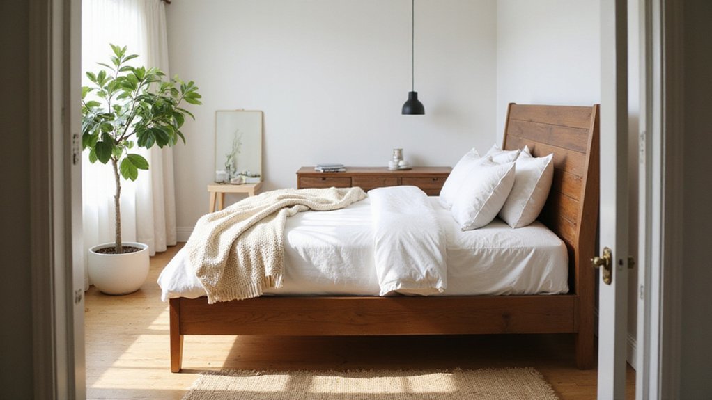 top wooden queen bed frames